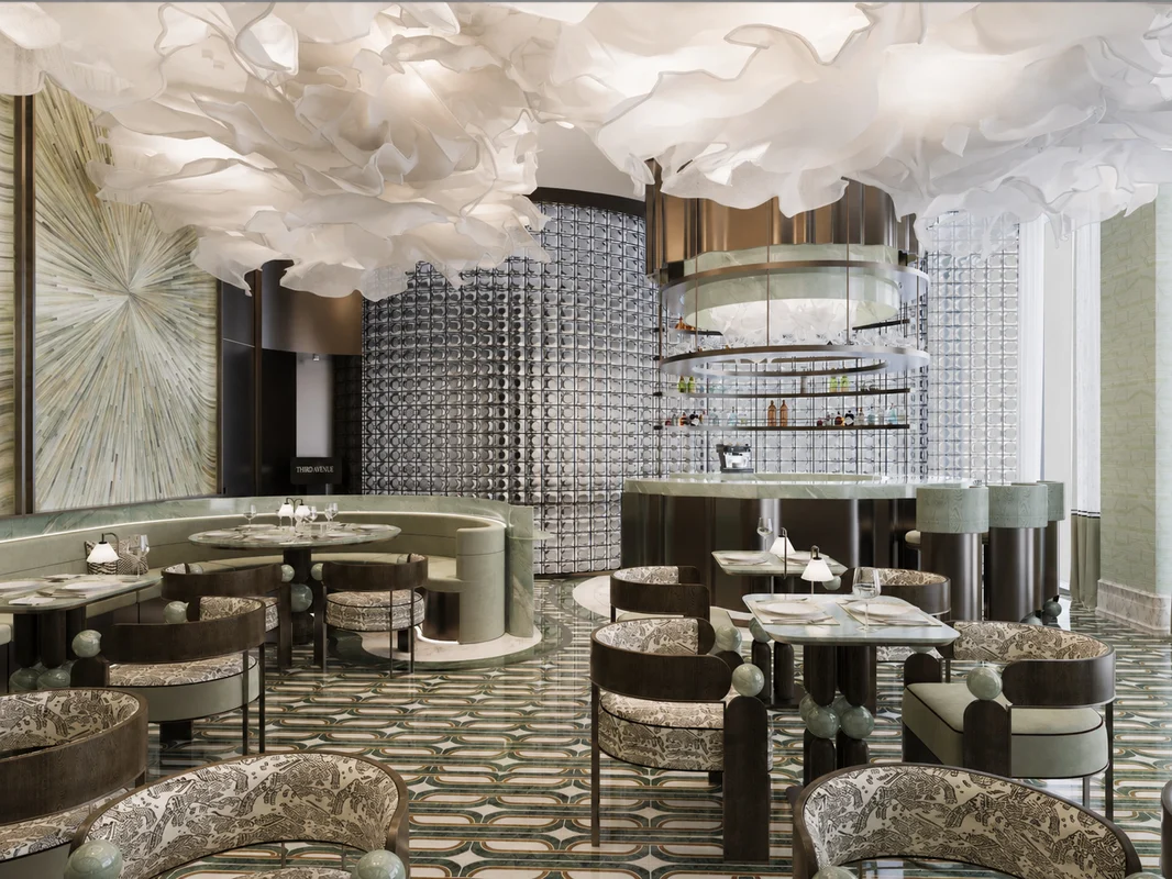 Opening of Third Avenue in Sharjah with modern design and perfume experience.